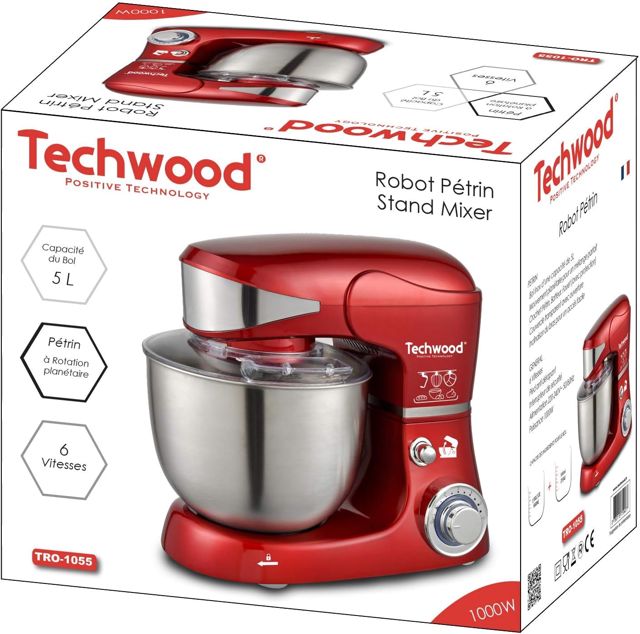 Techwood pétrin 5L 1100W  tro-1055